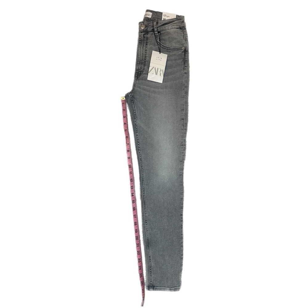 NWT ZARA Sculpted High Rise Jeans - Picture 7 of 9